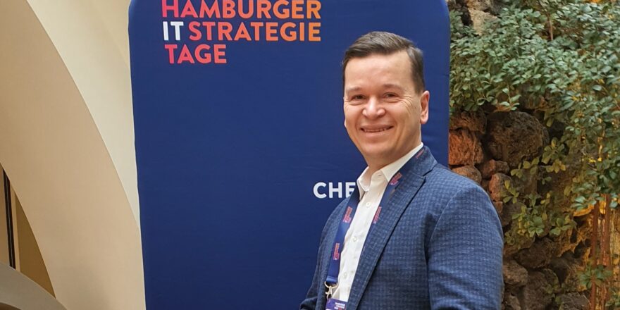 Holger Eichhorn bei den Hamburger IT-Strategietagen
